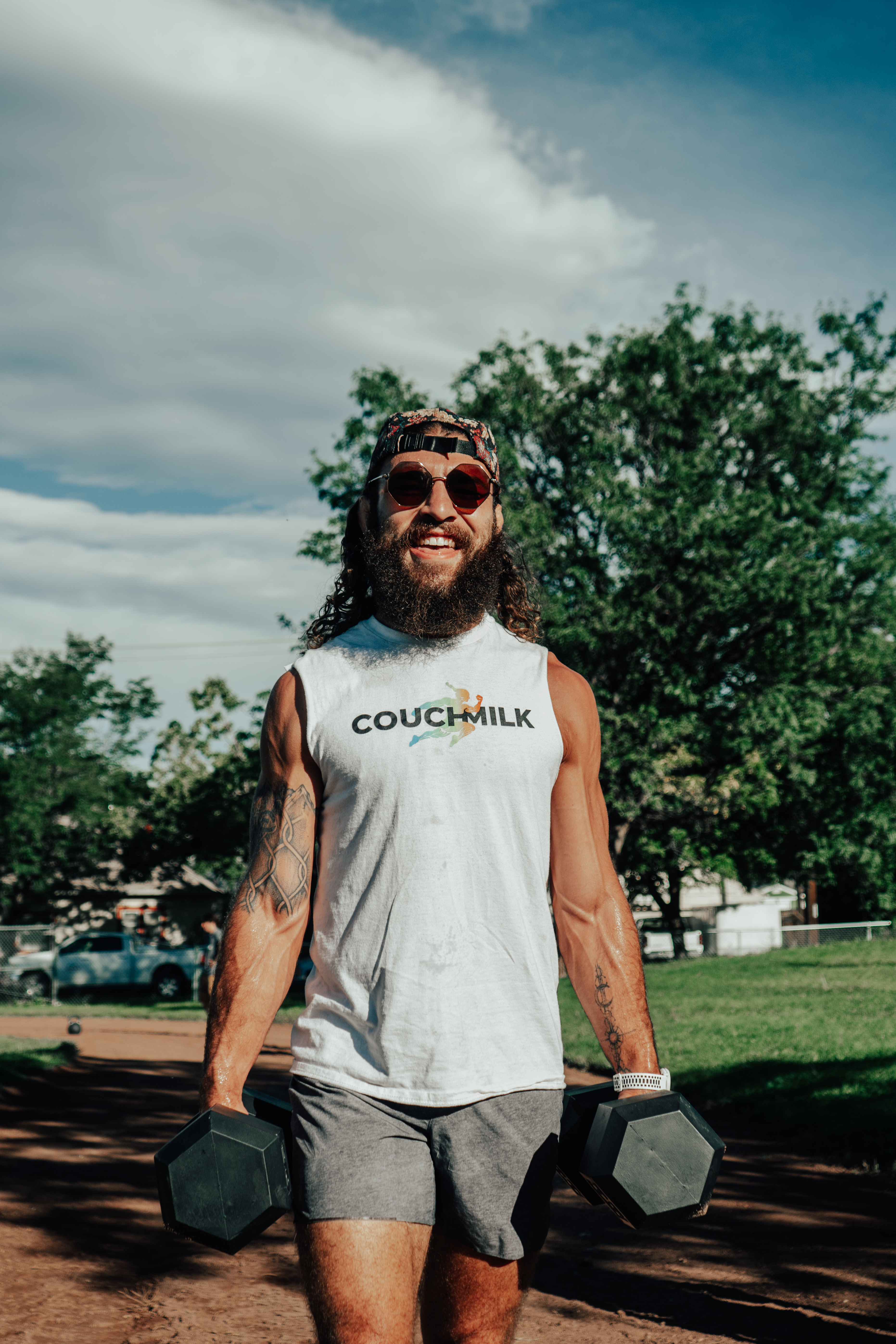 Couchmilk athlete outdoors